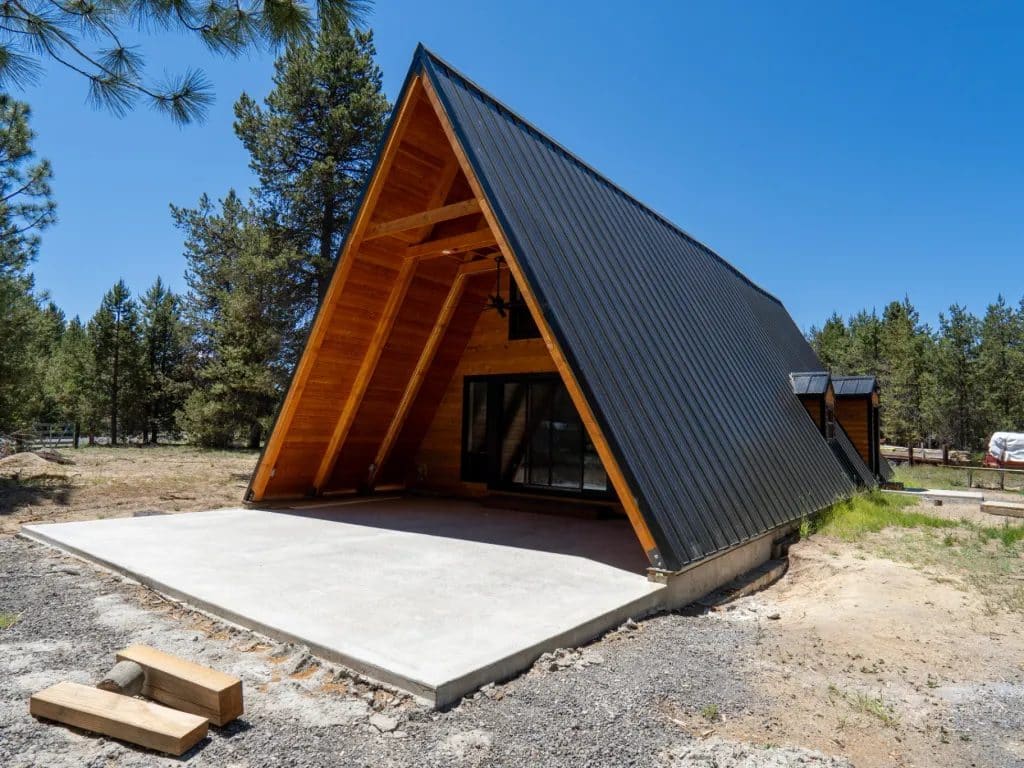 After - A-Frame Cabin Remodel