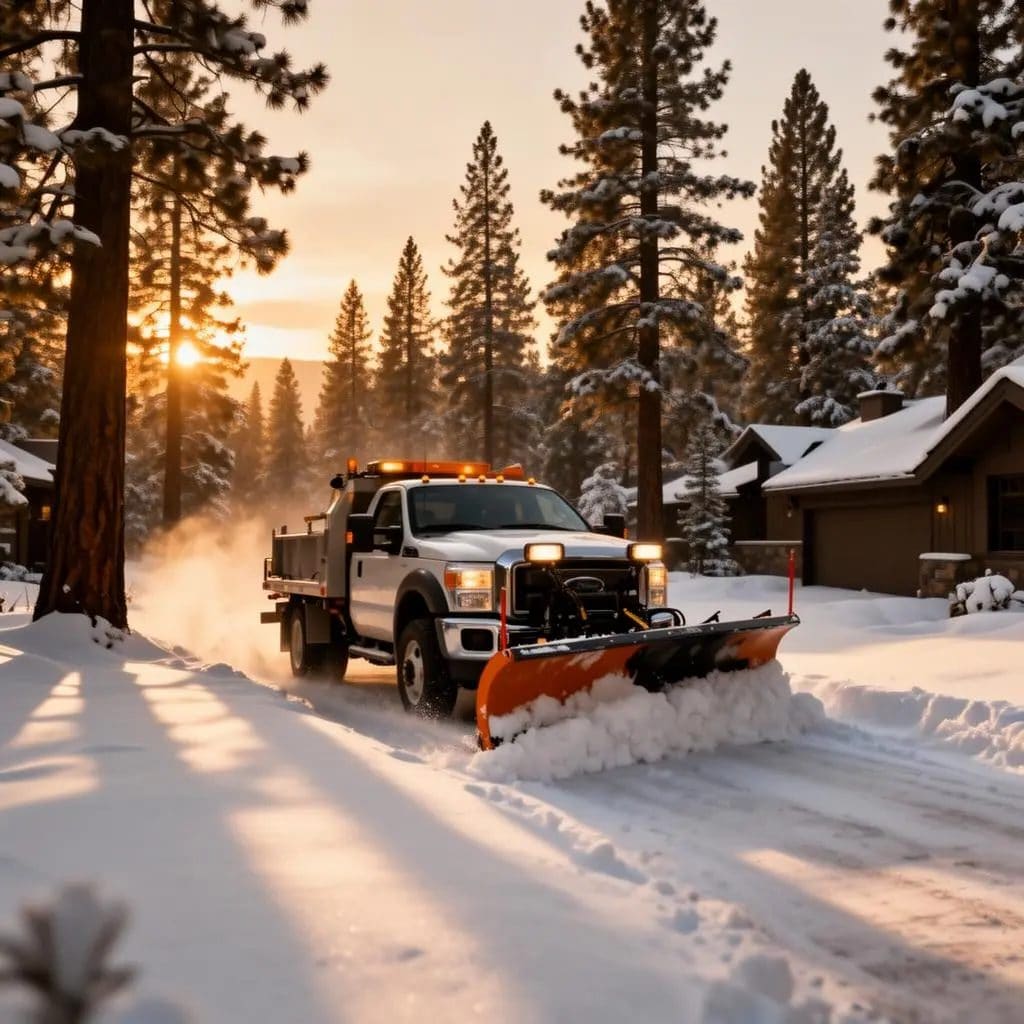 Snow removal service in Redmond, Oregon